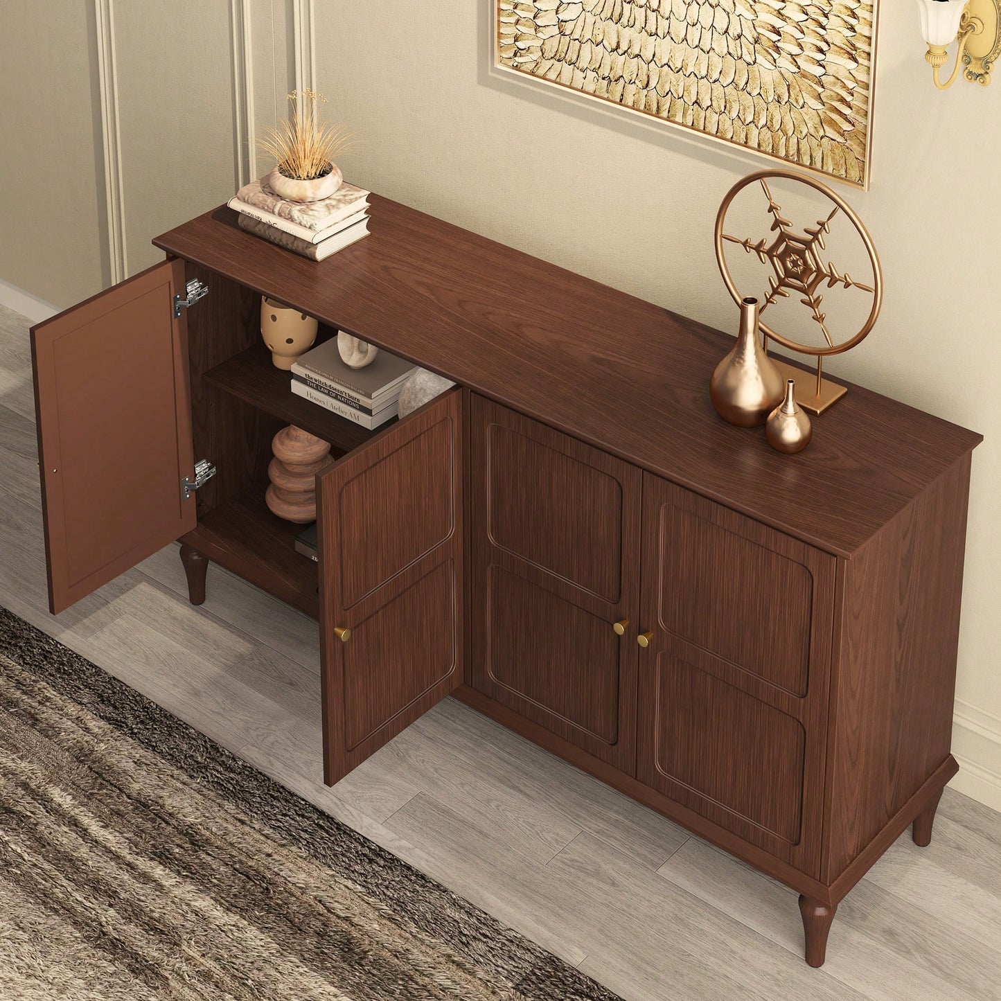 JETSON SIDEBOARD - BROWN