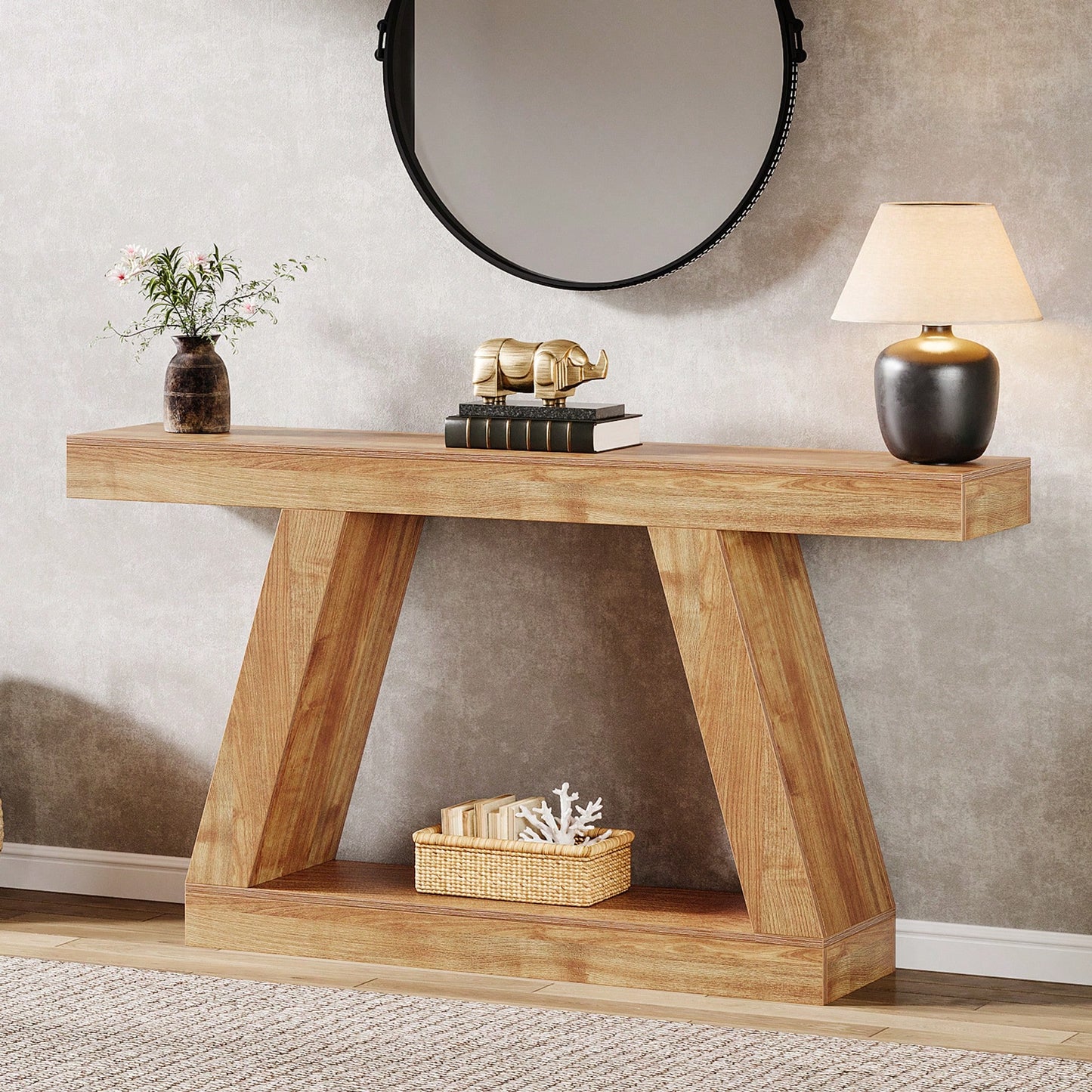 ASPEN 55" CONSOLE TABLE - NATURAL