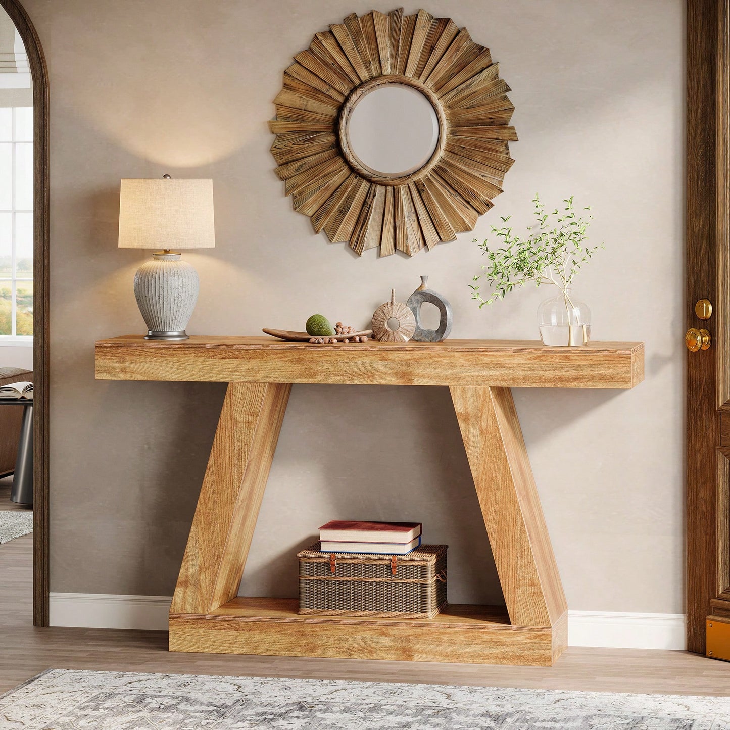 ASPEN 55" CONSOLE TABLE - NATURAL