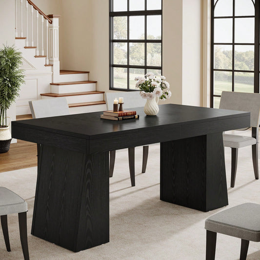 ANSEL DINING TABLE - BLACK