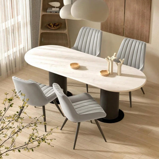 BRINLEY DINING CHAIR - LIGHT GRAY (SET OF 4)
