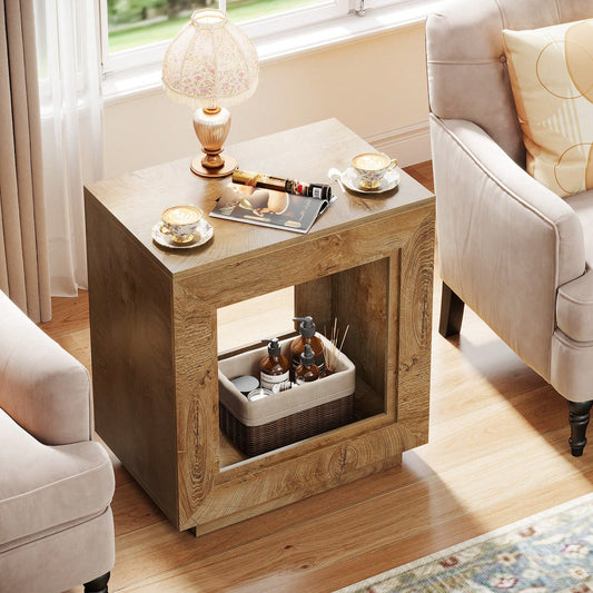 DURHAM END TABLE - NATURAL
