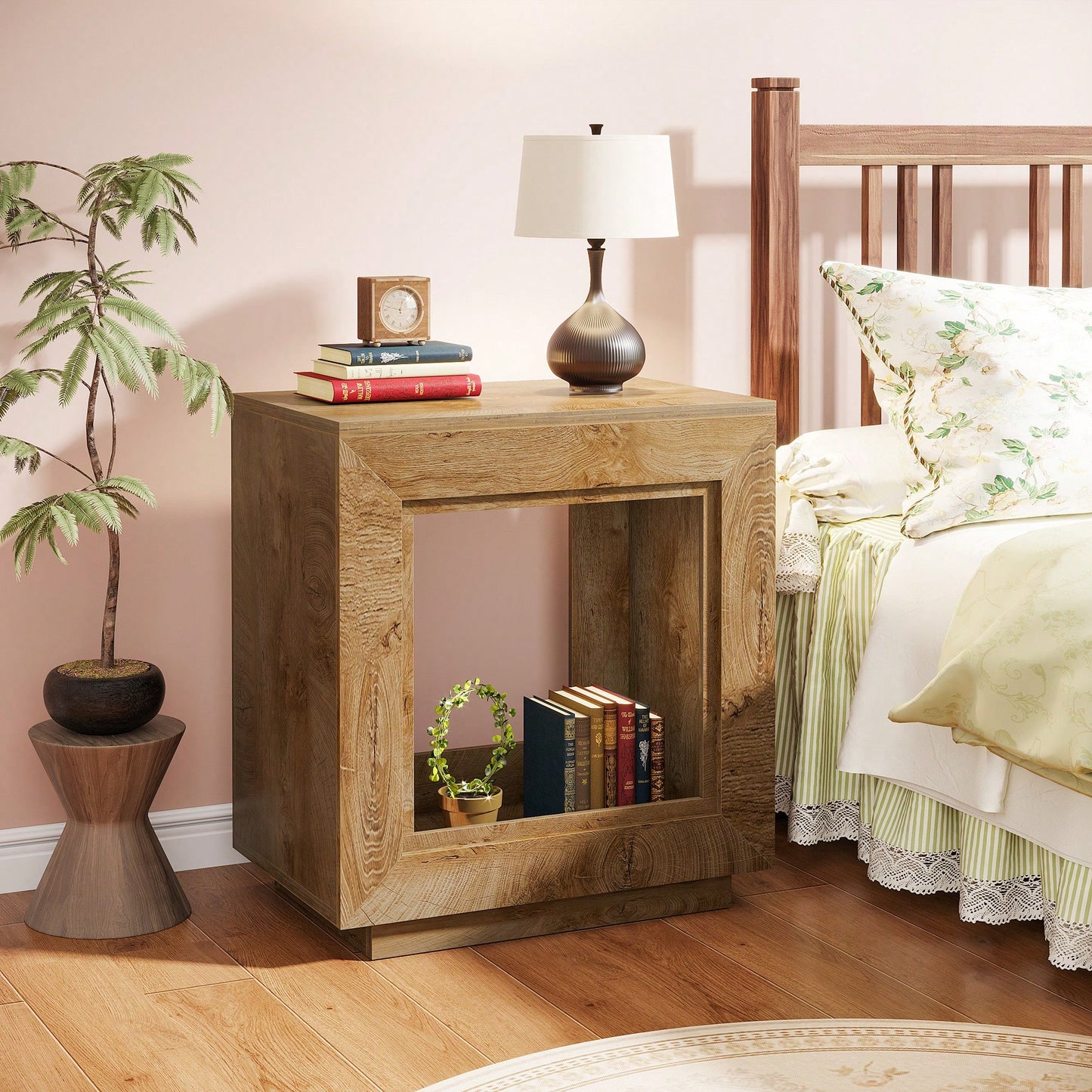 DURHAM END TABLE - NATURAL