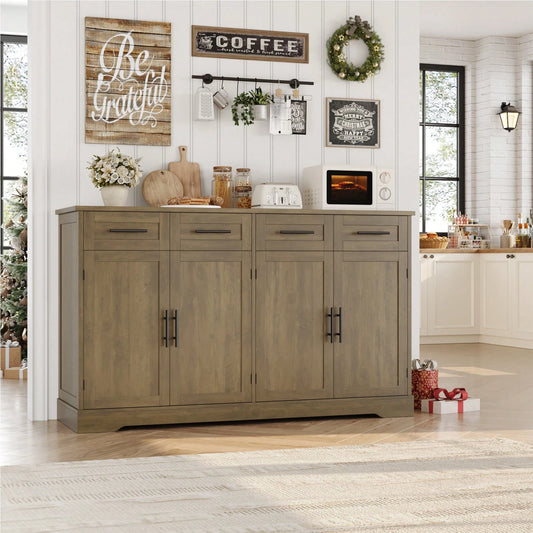 ESTELLE SIDEBOARD - BROWN