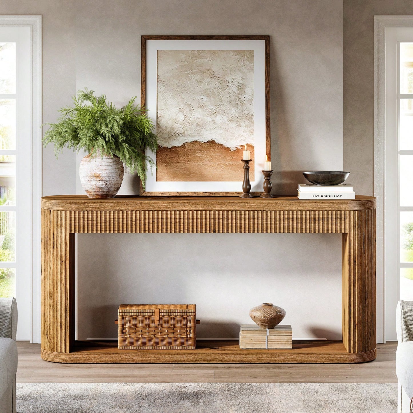 GROOVE 63" CONSOLE TABLE