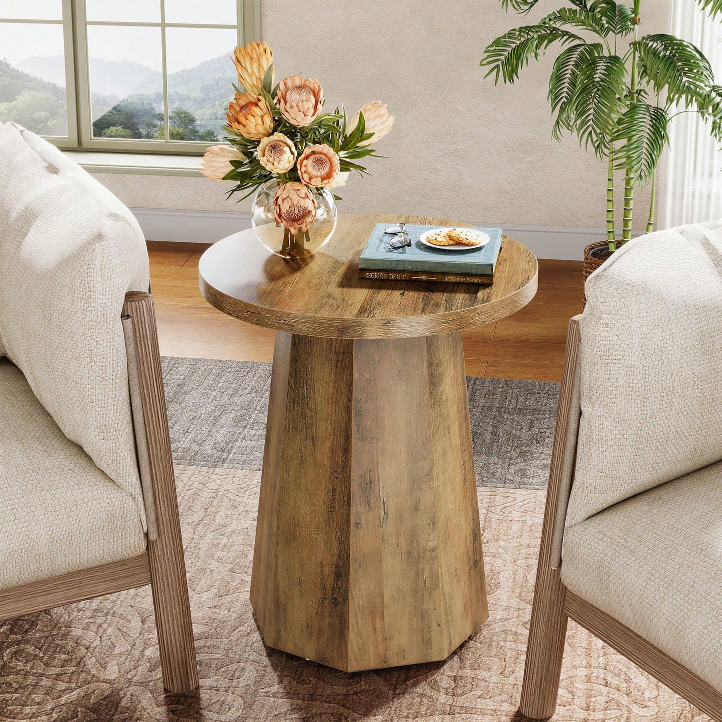 BRISTOL END TABLE - WALNUT
