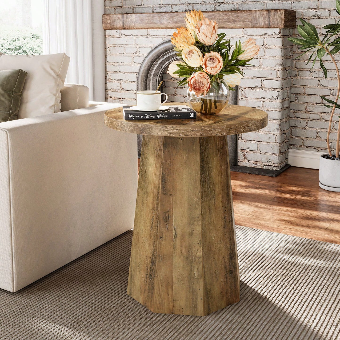 BRISTOL END TABLE - WALNUT