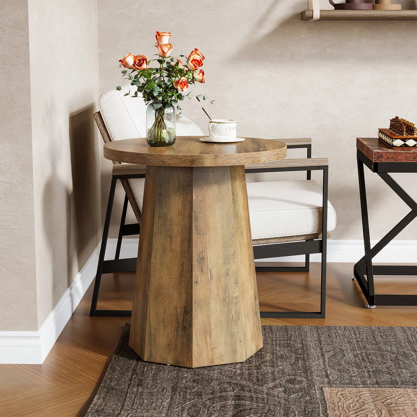 BRISTOL END TABLE - WALNUT