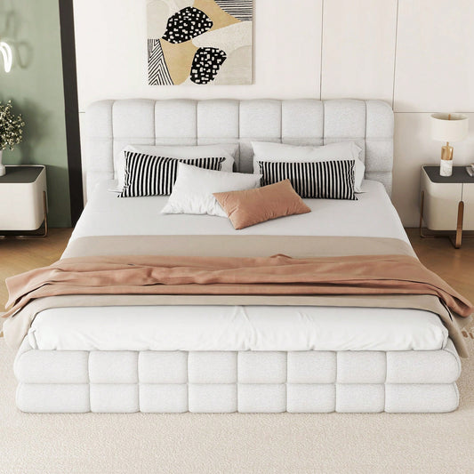 KAIRO BED FRAME - WHITE