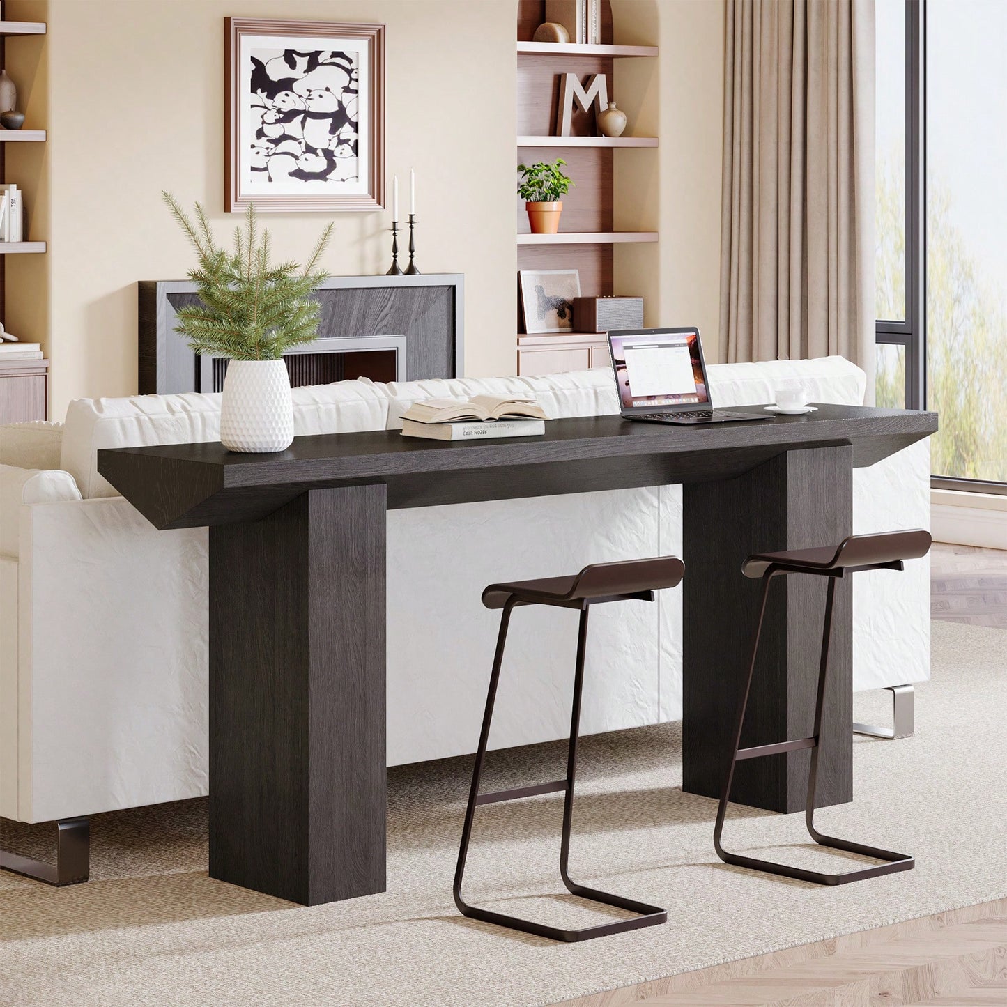 FONTAINE 63" CONSOLE TABLE