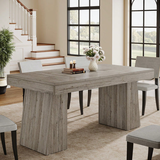 ANSEL DINING TABLE - GRAY