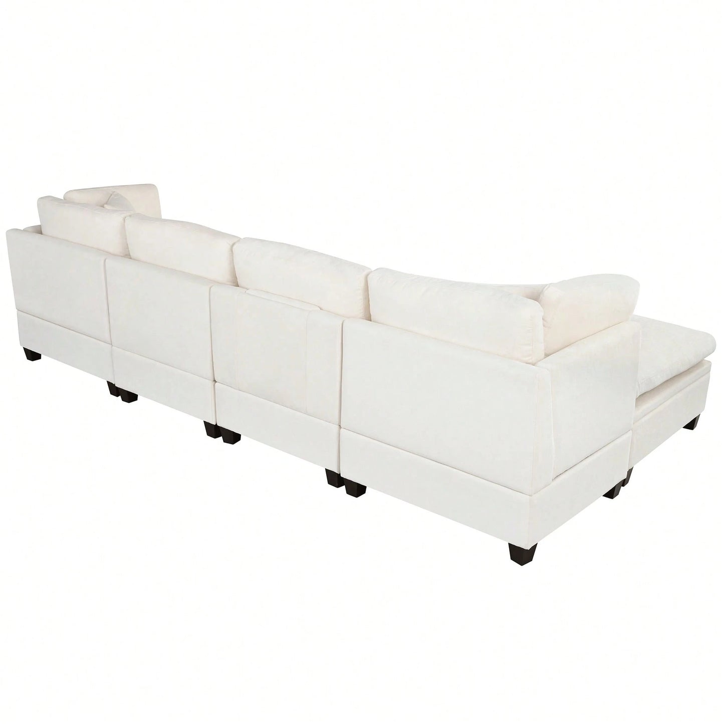 LIOR 119" SECTIONAL - BEIGE