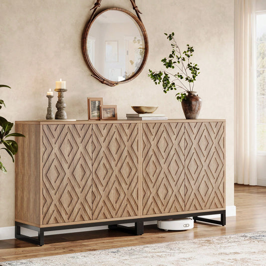 SORAYA SIDEBOARD - DARK BROWN