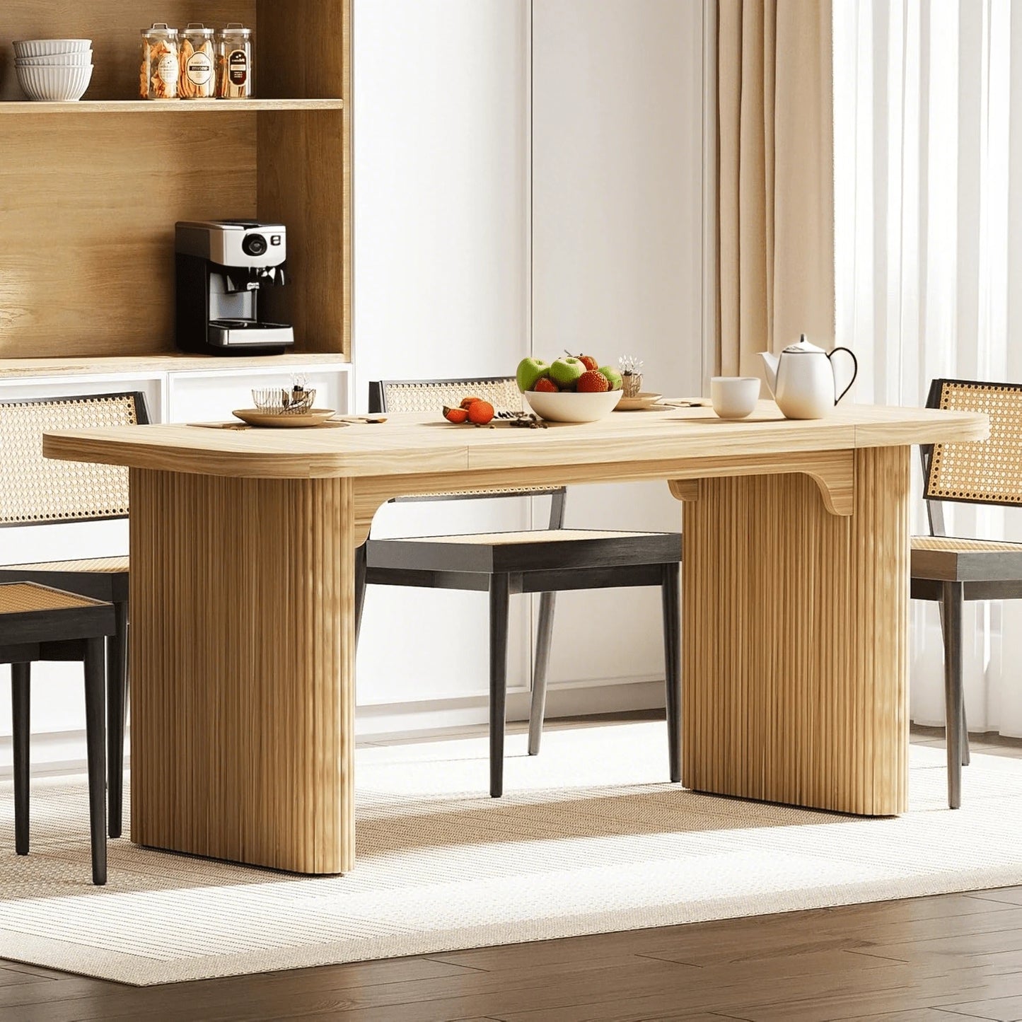 AALIYAH DINING TABLE - NATURAL