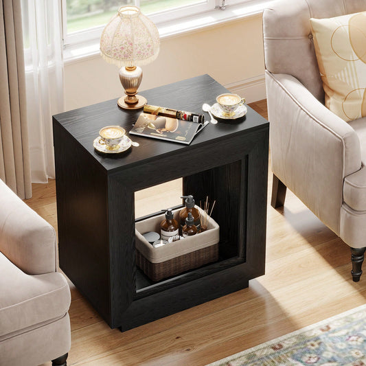 DURHAM END TABLE - BLACK