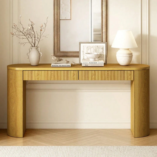 ZEPHYR 58" CONSOLE TABLE - NATURAL