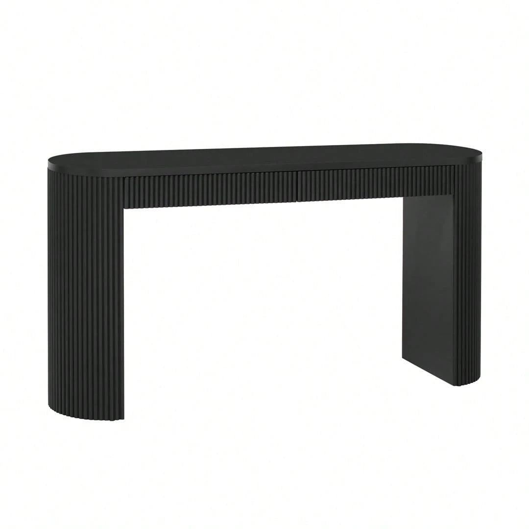 ZEPHYR 58" CONSOLE TABLE - BLACK