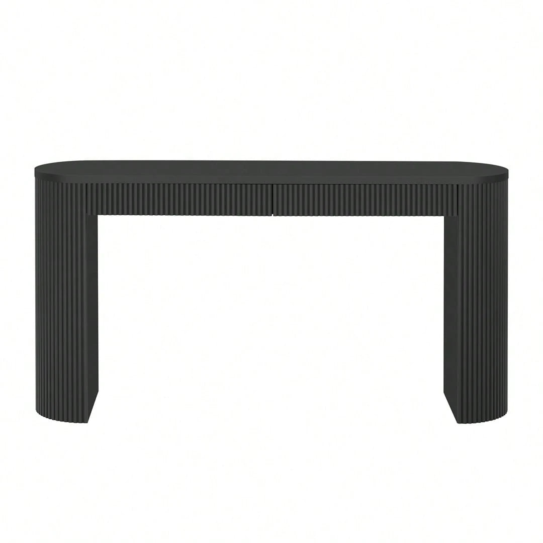 ZEPHYR 58" CONSOLE TABLE - BLACK
