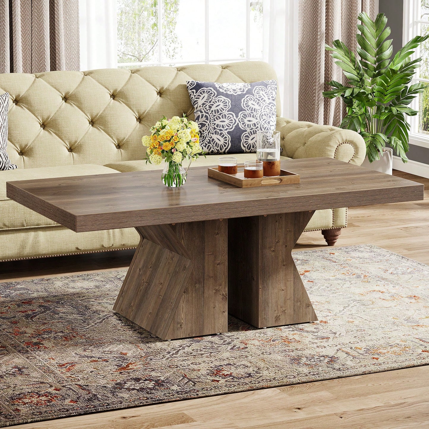 MONTROSE COFFEE TABLE - BROWN