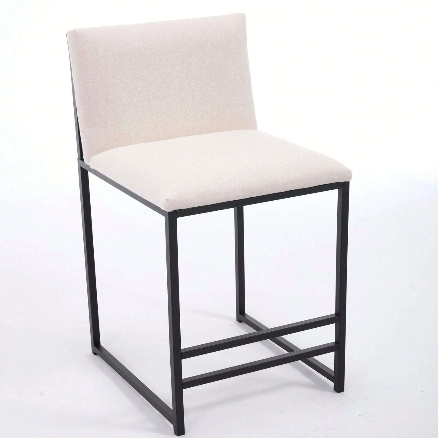 LICLEAR COUNTER STOOLS - IVORY (SET OF 2)