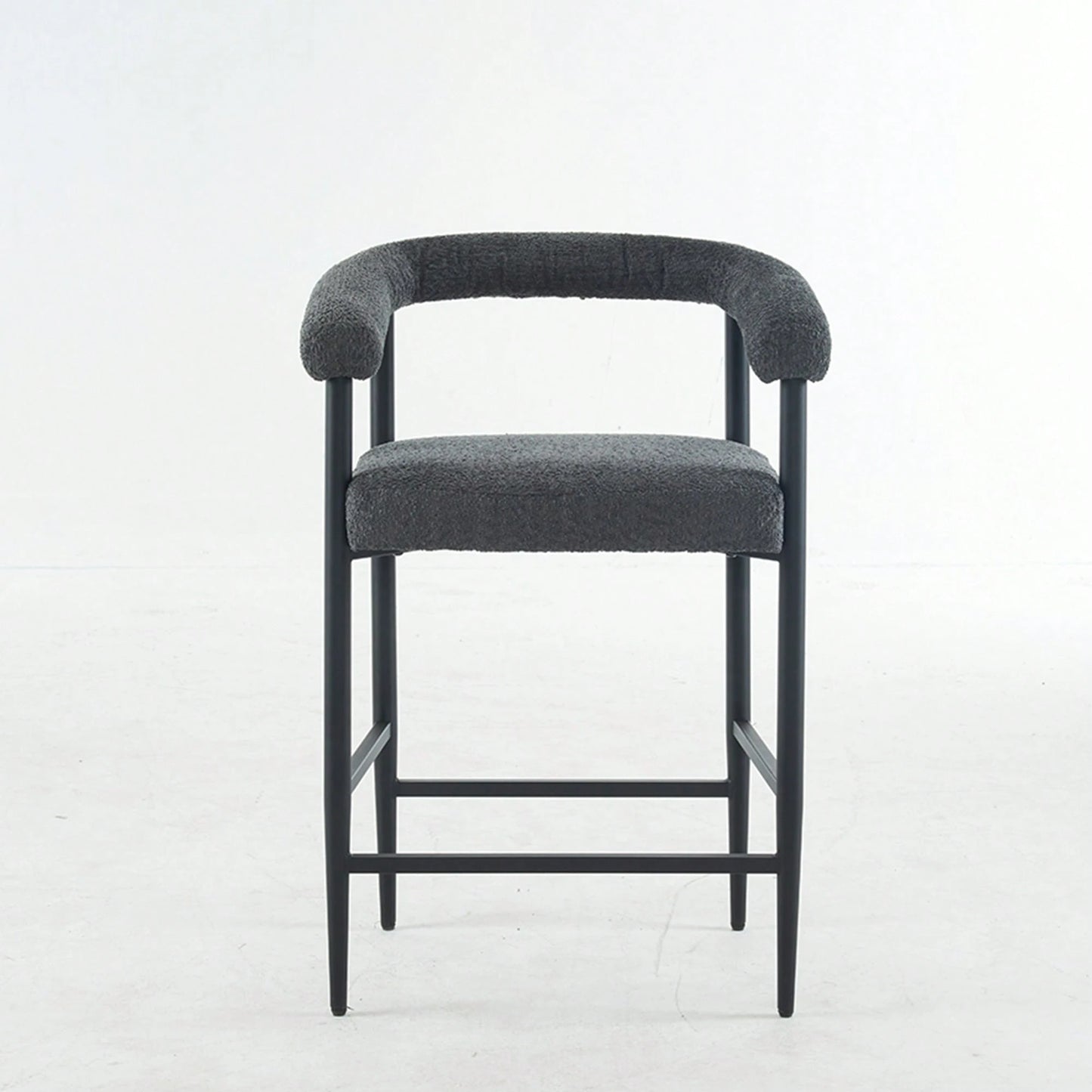 CHER COUNTER STOOLS - DARK GRAY (SET OF 2)