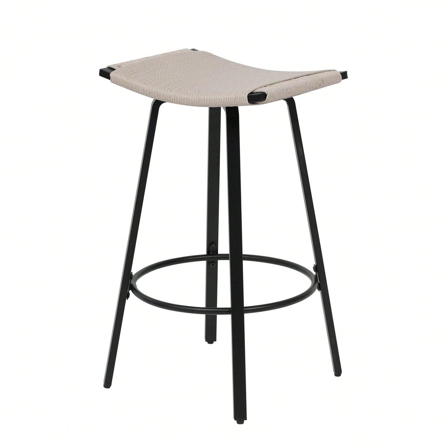 NOLANI COUNTER STOOLS - BEIGE (SET OF 2)