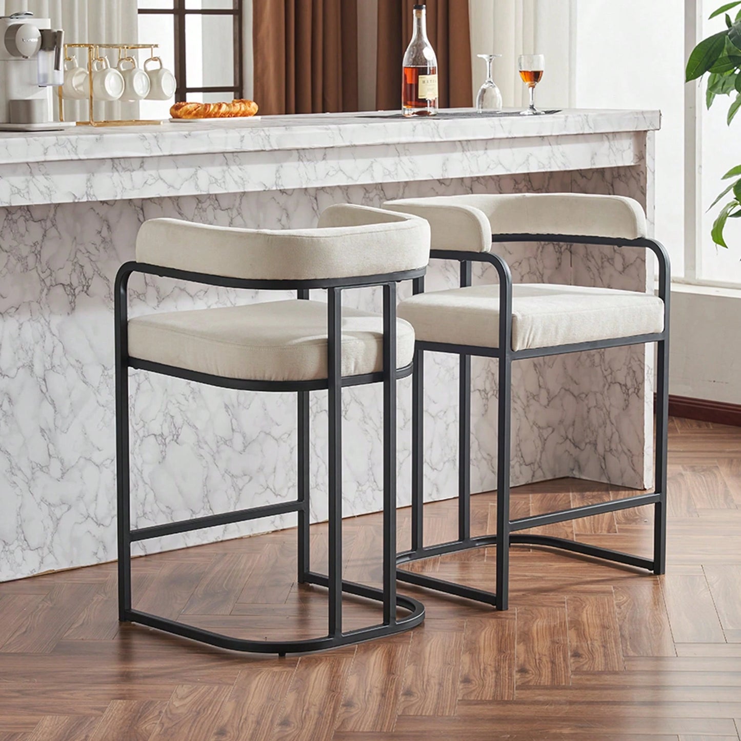 CHANELLE COUNTER STOOLS (SET OF 2)