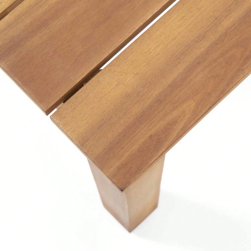 OUTDOOR END TABLE - NATURAL