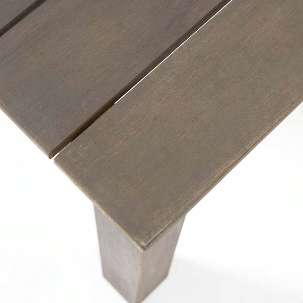 OUTDOOR END TABLE - GRAY