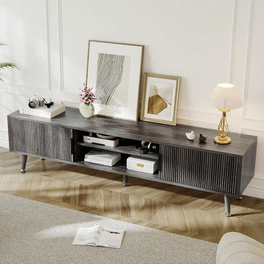 ASHWOOD 70” MEDIA CONSOLE - GRAY