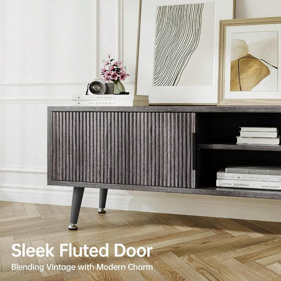 ASHWOOD 70” MEDIA CONSOLE - GRAY