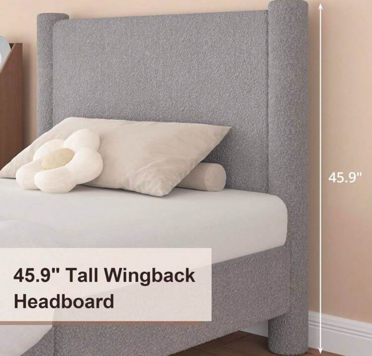 HAVEN PLATFORM BED FRAME - GRAY