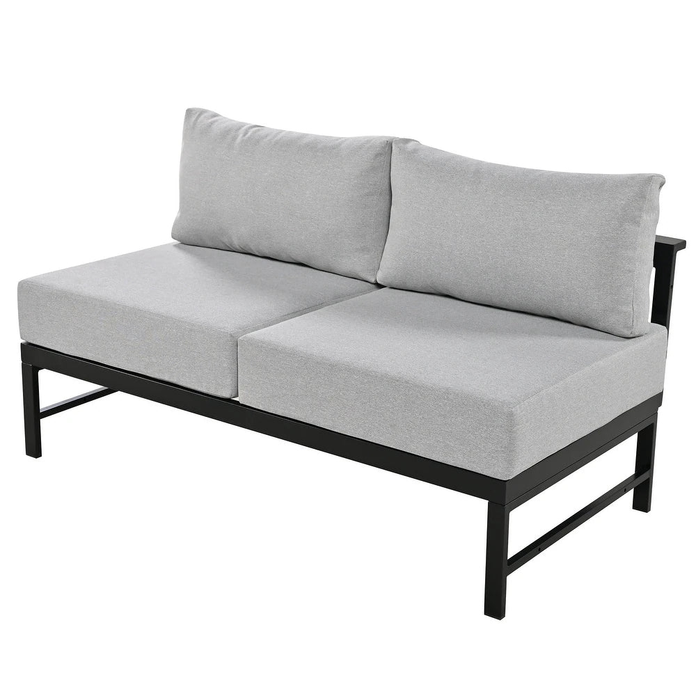 MONROE OUTDOOR SECTIONAL - GRAY
