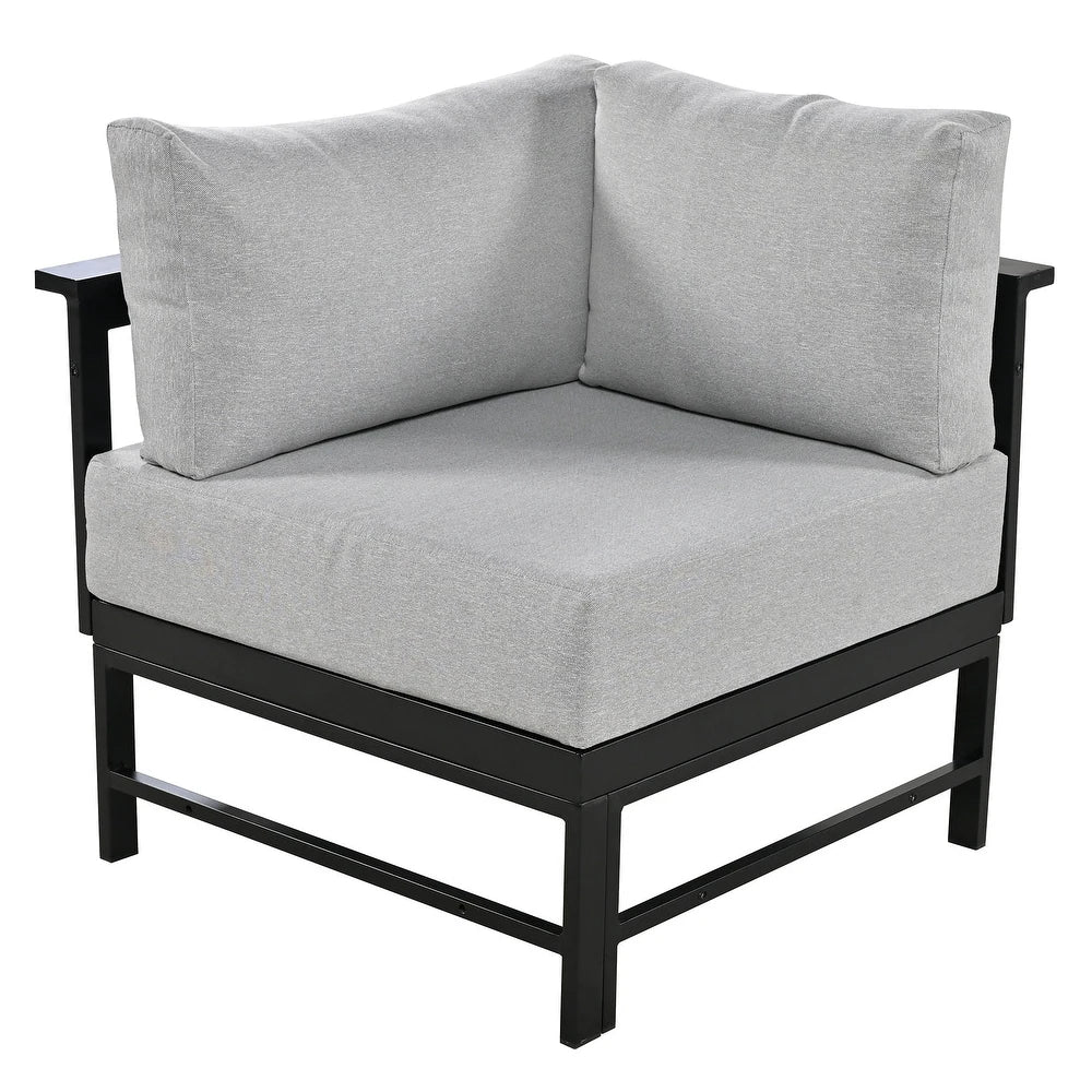 MONROE OUTDOOR SECTIONAL - GRAY