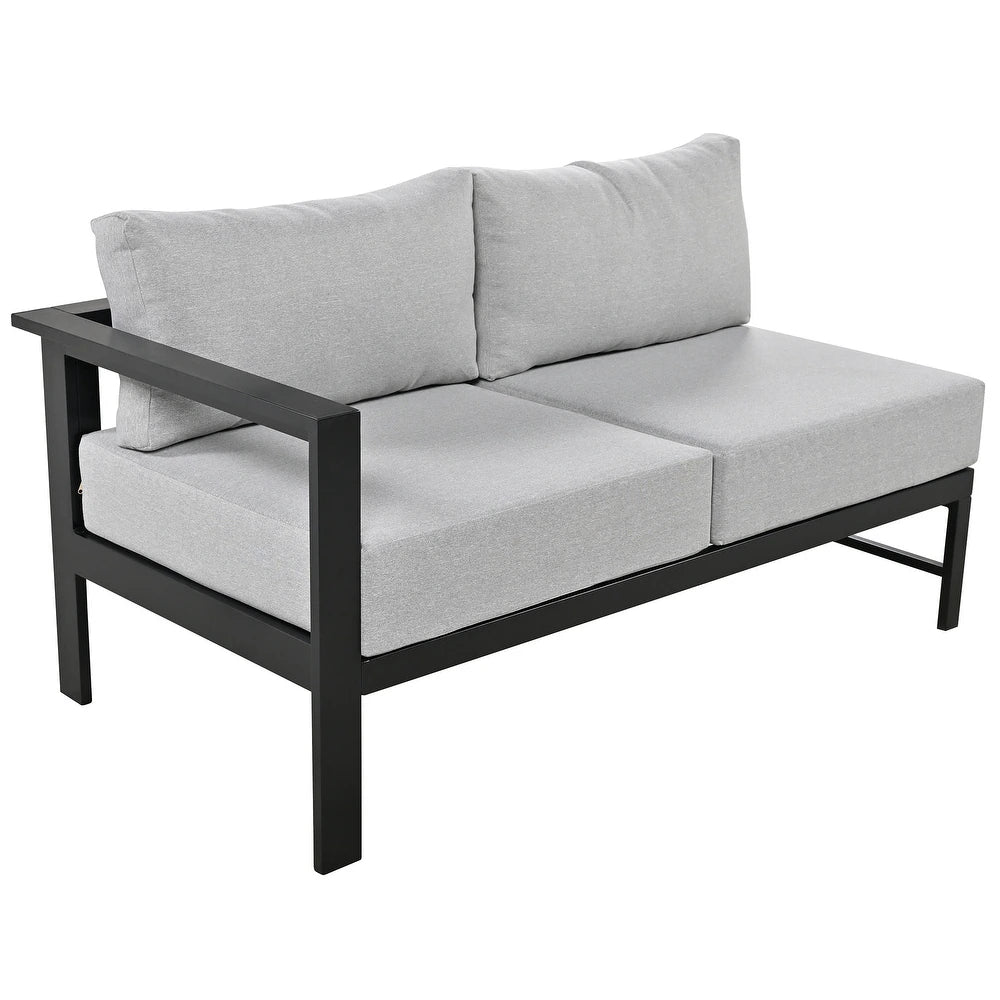 MONROE OUTDOOR SECTIONAL - GRAY