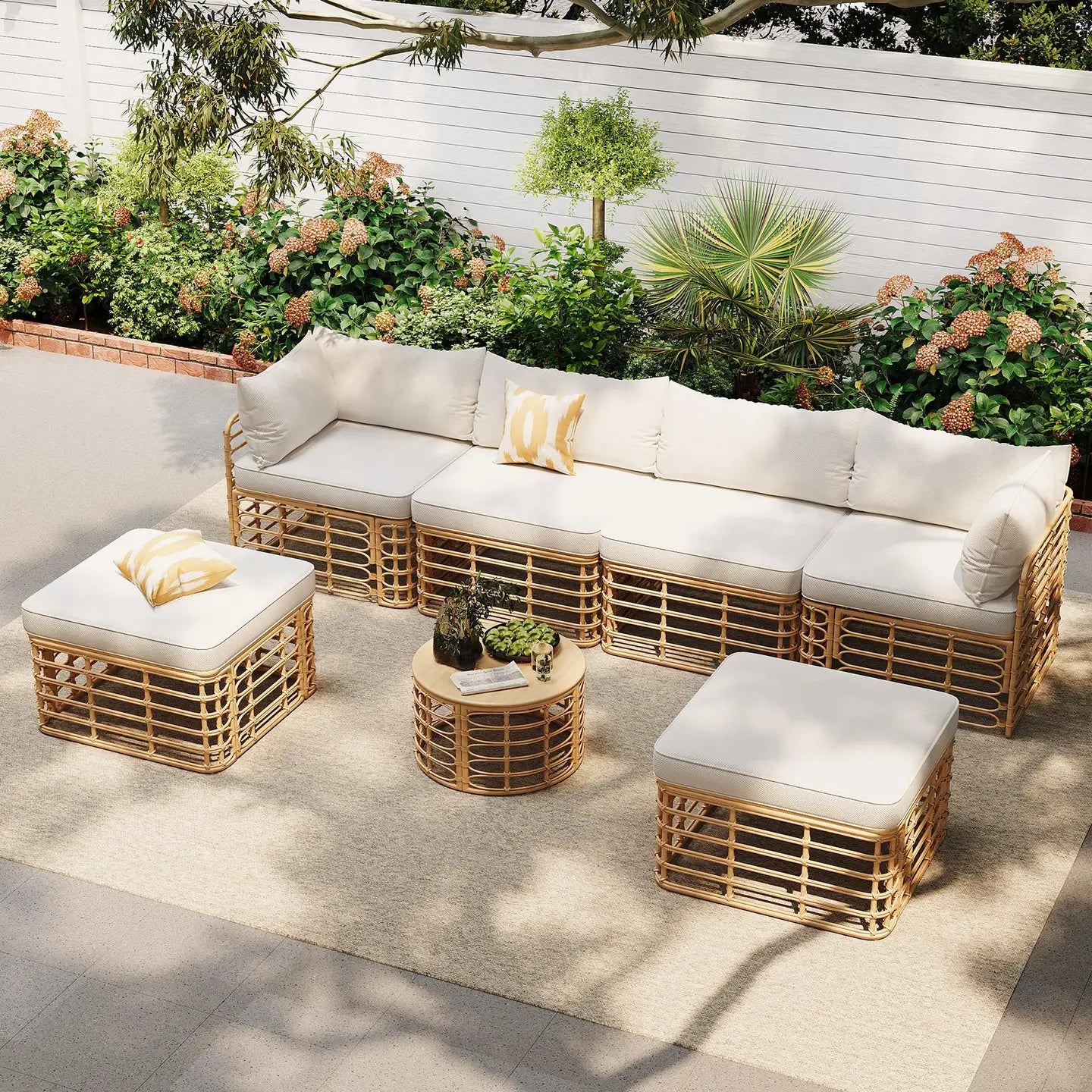 SIERRA 7-PIECE OUTDOOR LOUNGE SET