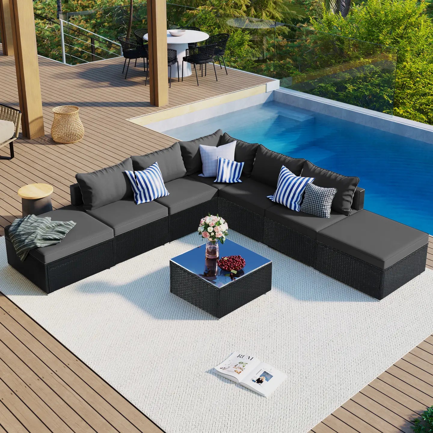ONYX OUTDOOR SECTIONAL SET