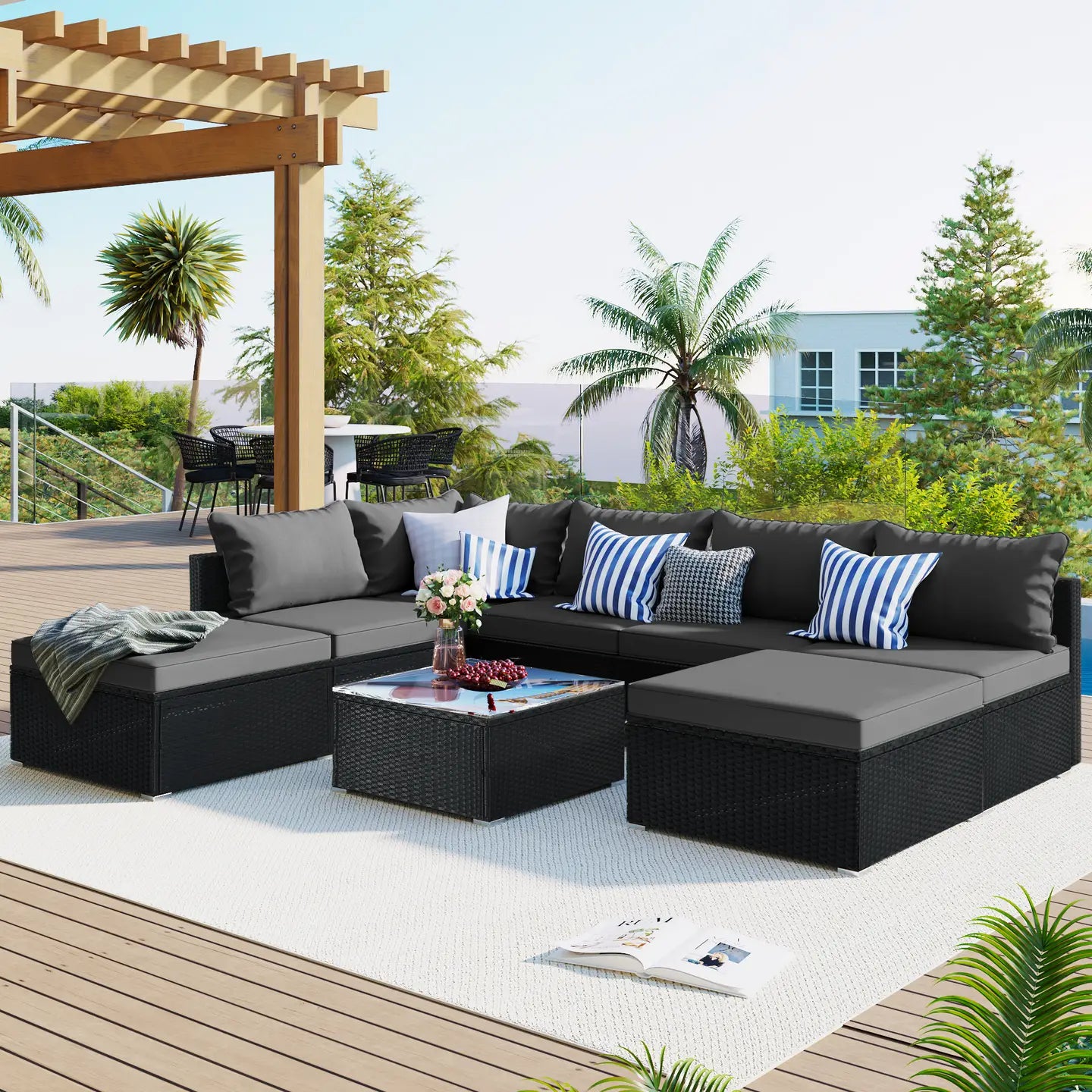 ONYX OUTDOOR SECTIONAL SET