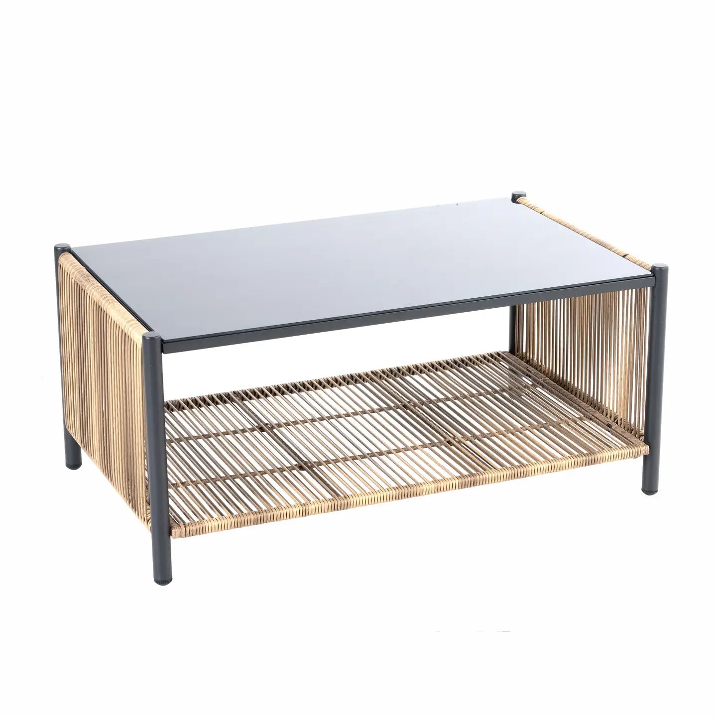 SERONA OUTDOOR LOUNGE SOFA + COFFEE TABLE