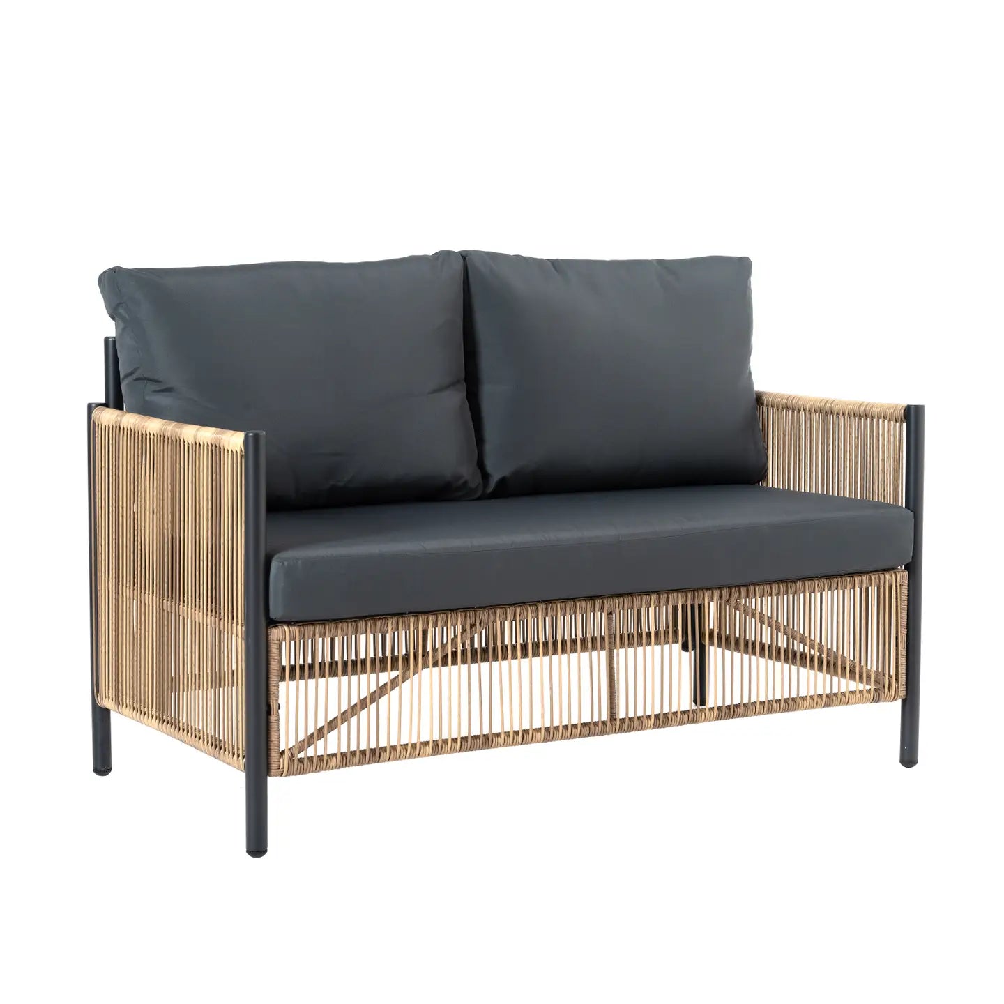 SERONA OUTDOOR LOUNGE SOFA + COFFEE TABLE