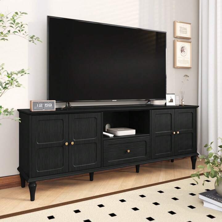 KENSINGTON 67” MEDIA CONSOLE - BLACK