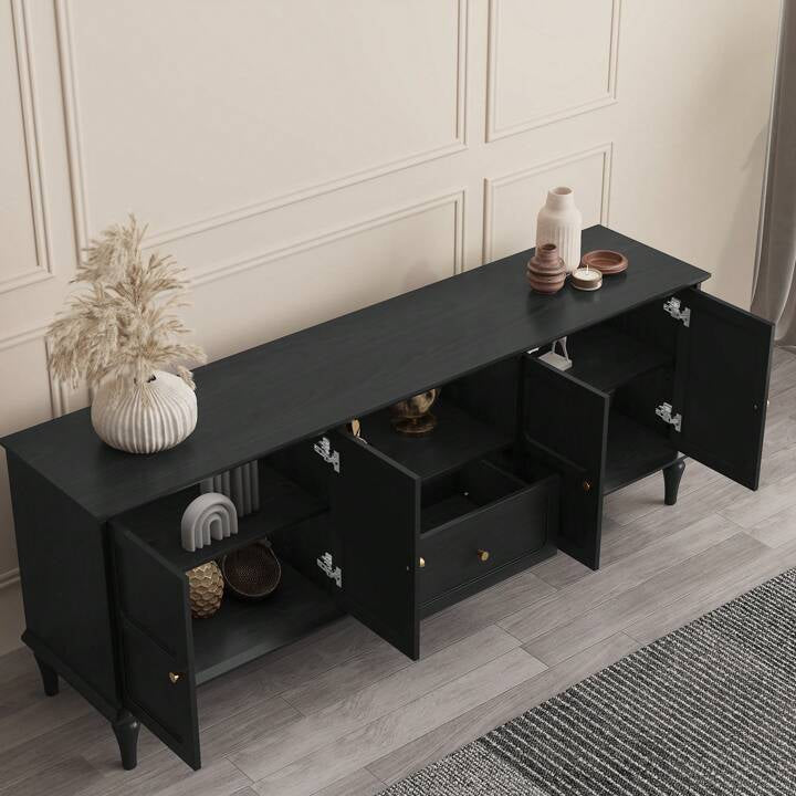 KENSINGTON 67” MEDIA CONSOLE - BLACK