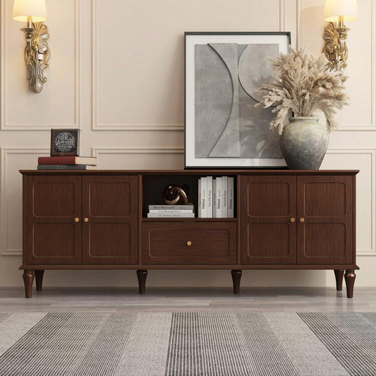 KENSINGTON 67” MEDIA CONSOLE - BROWN