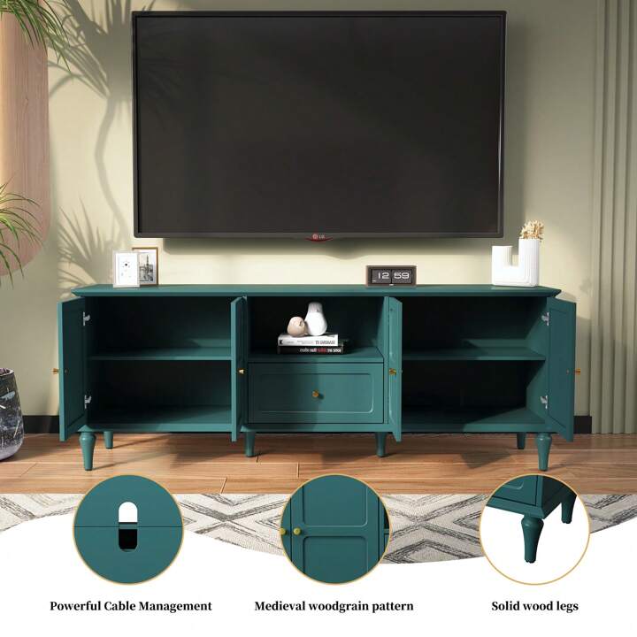 KENSINGTON 67” MEDIA CONSOLE - GREEN