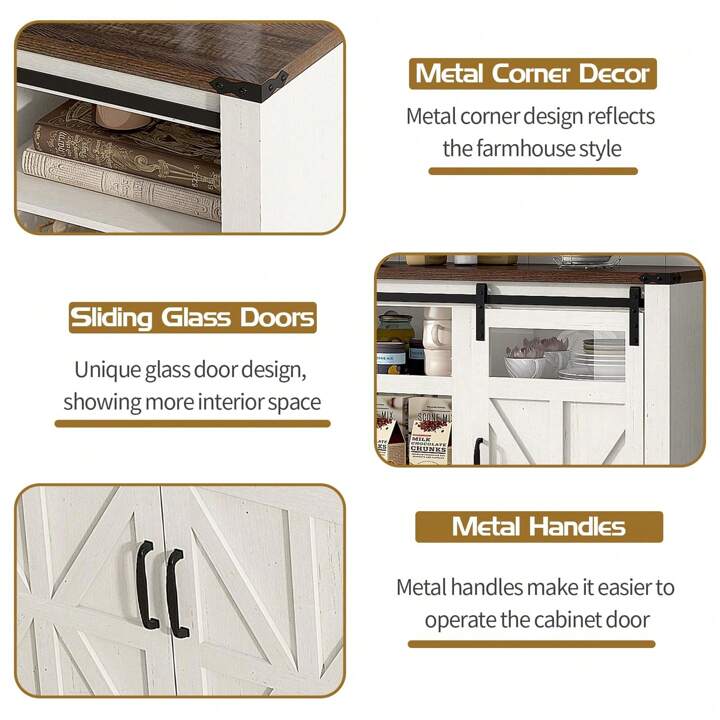 SHEFFIELD 66” MEDIA CONSOLE - BROWN