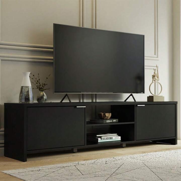 WALDEN 70” MEDIA CONSOLE - BLACK