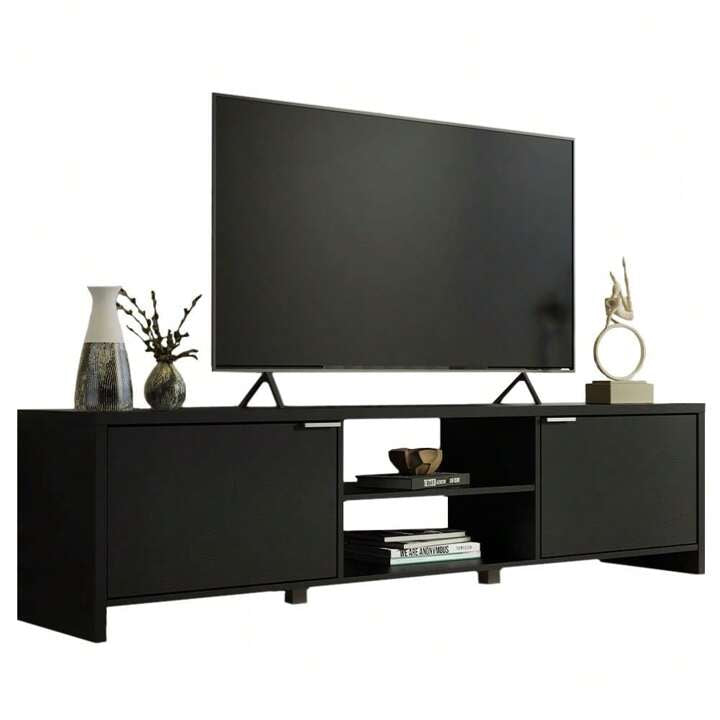 WALDEN 70” MEDIA CONSOLE - BLACK