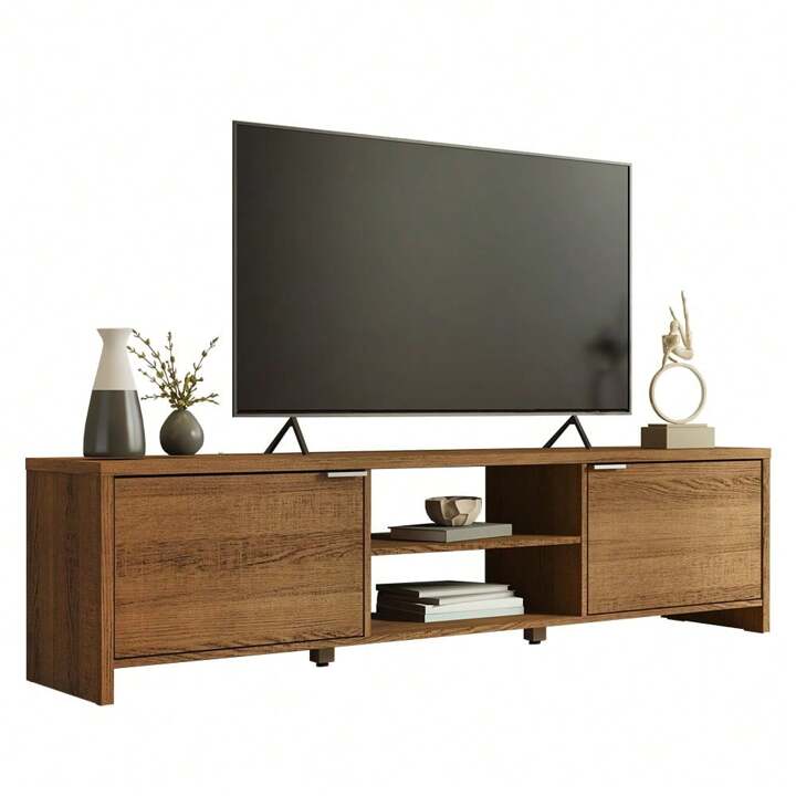 WALDEN 70” MEDIA CONSOLE - BROWN