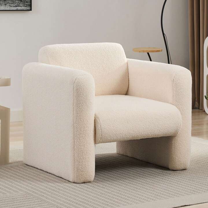 CAMDEN LOUNGE CHAIR - IVORY