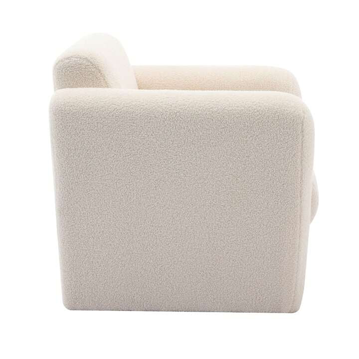 CAMDEN LOUNGE CHAIR - IVORY